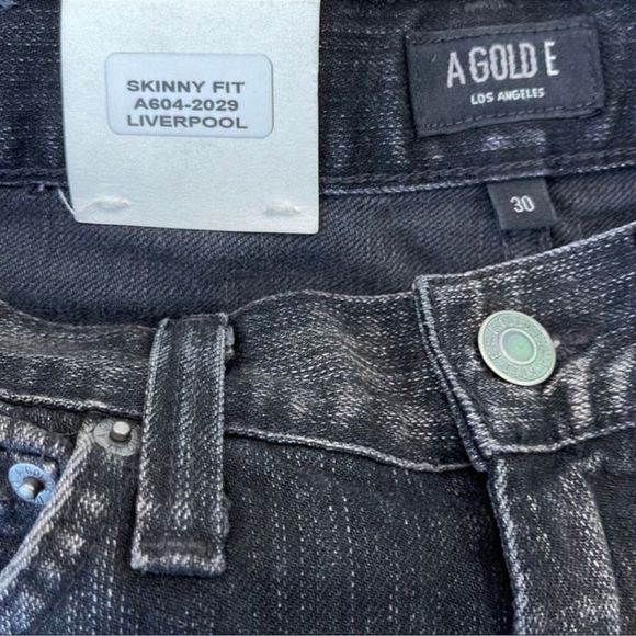 NWT Agolde Skinny Fit Liverpool Jeans - Picture 5 of 12